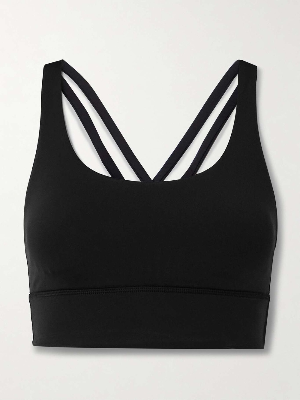 lululemon athletica Black Energy Longline Bra - Size 12